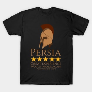 Alexander The Great - Persia - Ancient Greek History Meme T-Shirt